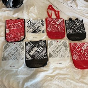 8 lululemon reusable bags